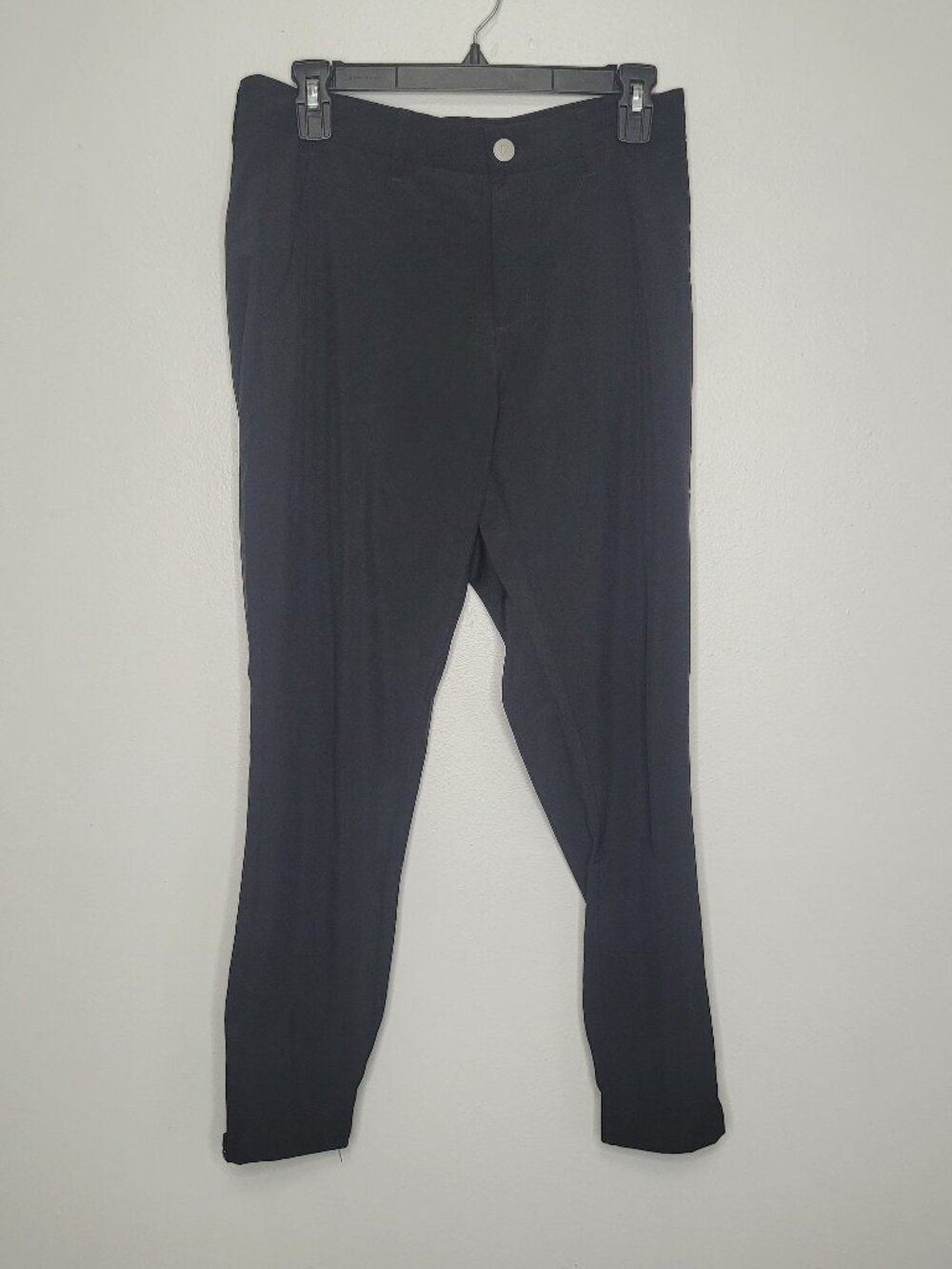 Primo black zip ankle performance golf pants size 30 short